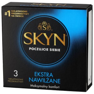 SKYN Ekstra nawilżane 3 szt.